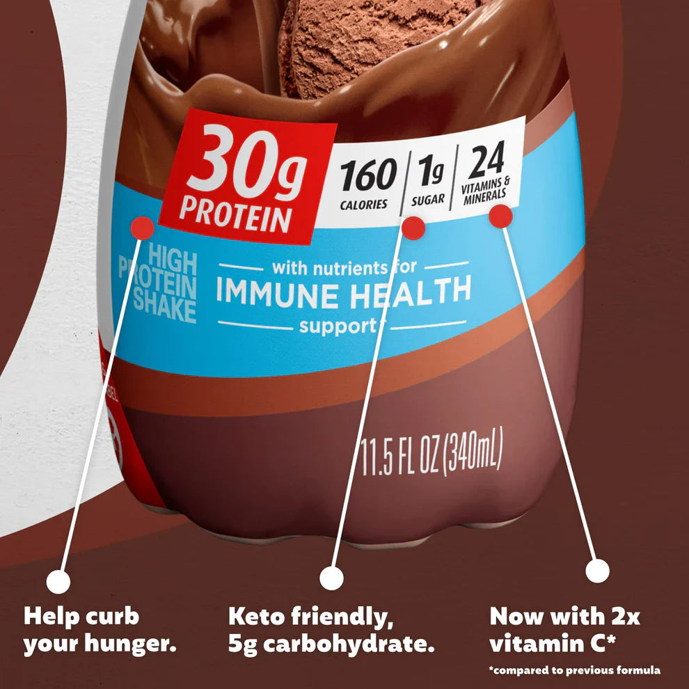 Premier Protein Shake: 30g Protein, 1g Sugar (12 Pack)