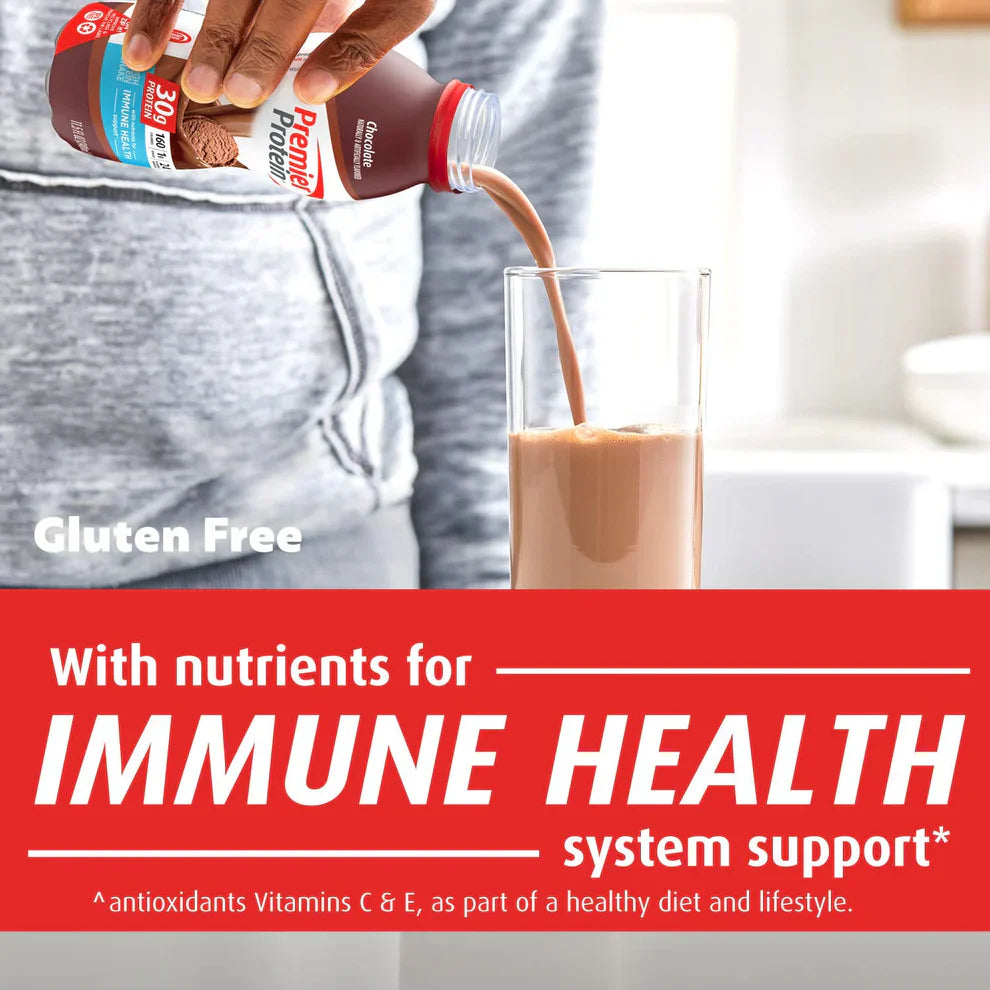 Premier Protein Shake: 30g Protein, 1g Sugar (12 Pack)