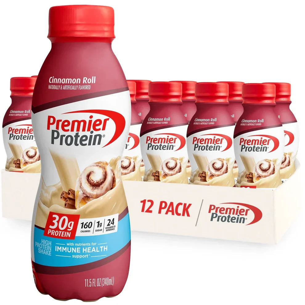 Premier Protein Shake: 30g Protein, 1g Sugar (12 Pack)