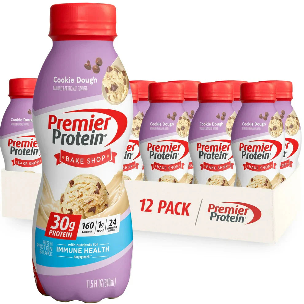 Premier Protein Shake: 30g Protein, 1g Sugar (12 Pack)