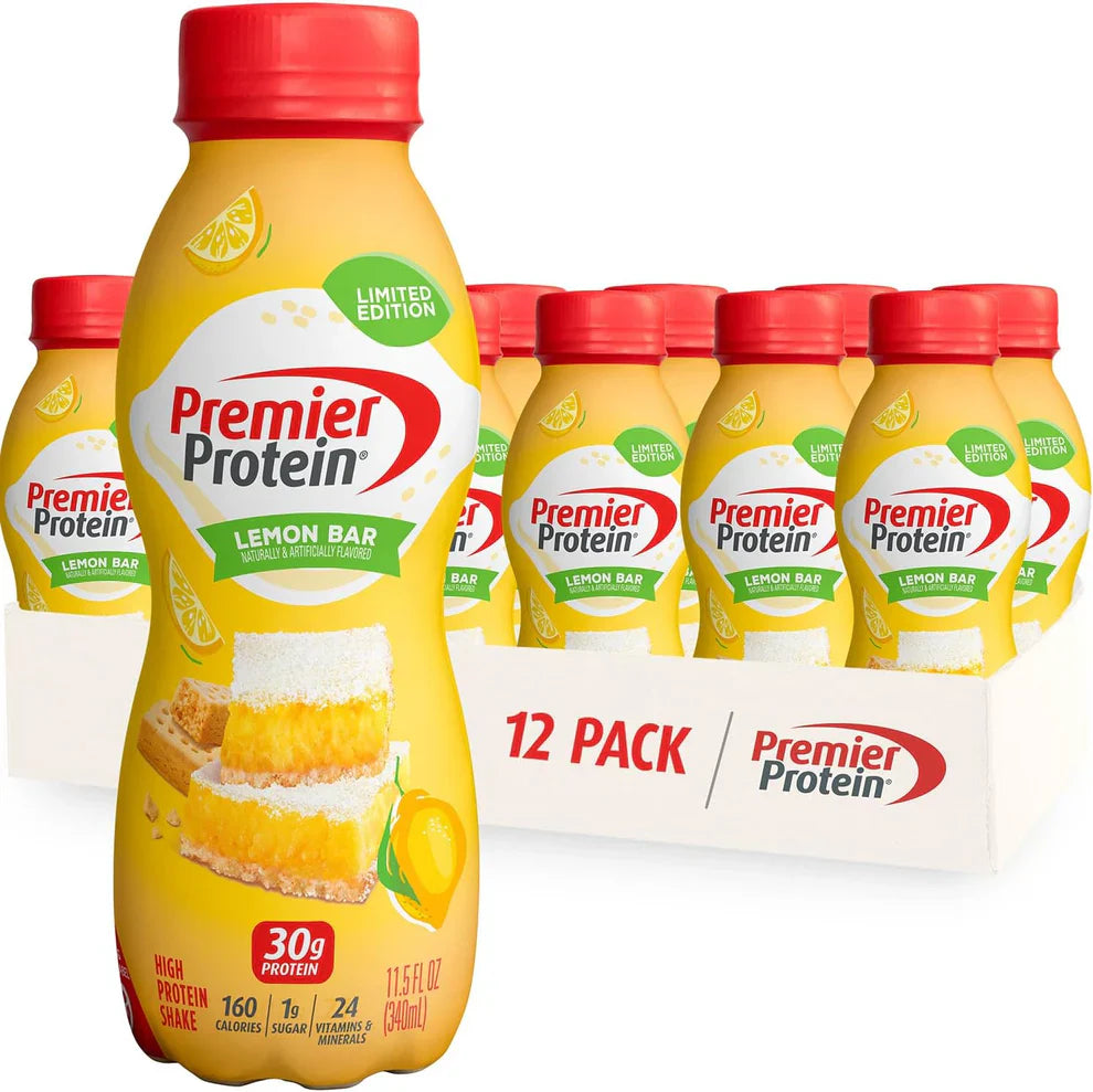 Premier Protein Shake: 30g Protein, 1g Sugar (12 Pack)