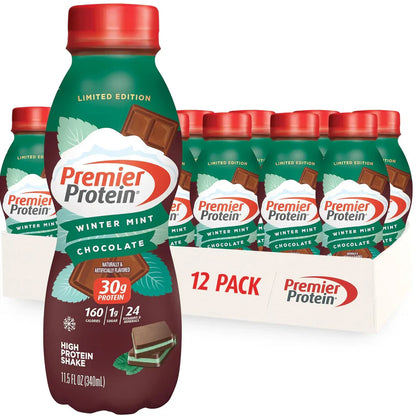 Premier Protein Shake: 30g Protein, 1g Sugar (12 Pack)